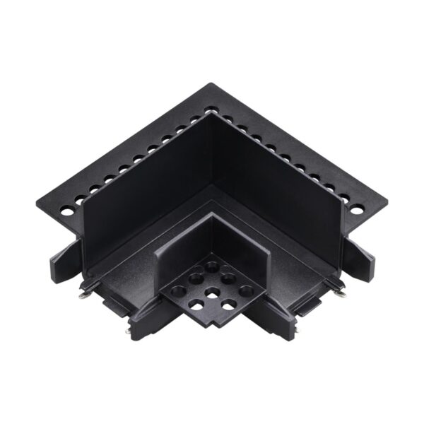 b35c683458df03e69d311862c7641b01 135280 SHINO NT24 174 черный Соединитель «L» токопроводящий для шинопровода в ГКЛ (для арт.135197; 135199) IP20 48V SMAL