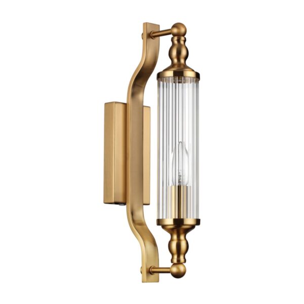 b66b1227fbd282b936fc64ab163da473 4943/1W DROPS ODL22 701 бронзовый/прозрачный/стекло Настенный светильник с выкл. E14 1*40W IP44 TOLERO