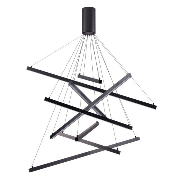 b8944b4862e2dbf026809157ec0253d0 3860/96B L-VISION ODL20 326 черный/металл Подвесной светильник LED 3000K 96W 220V COMETA