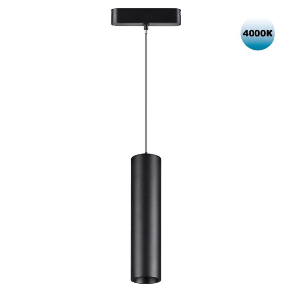 bb4eef58d564ea0d86432a5738af391b 359102 SHINO NT23 192 черный Трековый светильник для низков. шинопровода IP20 LED 4000K 9W 48V 855Лм SMAL