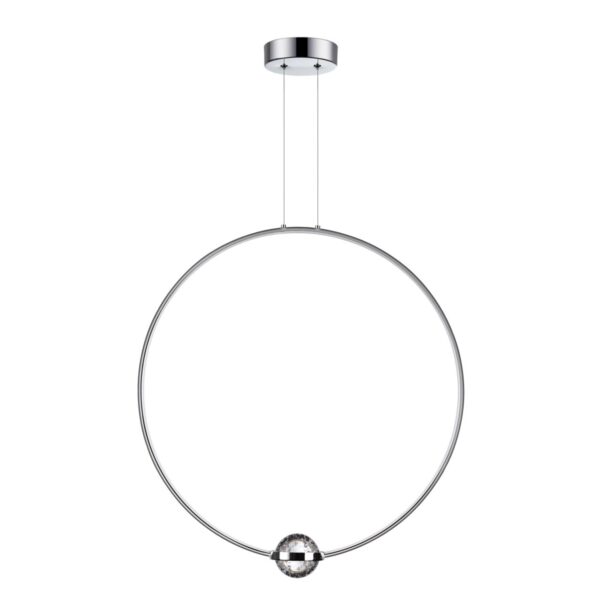 bf76c6d3db9020f8a6491764c9ba16fb 4337/27L L-VISION ODL22 113 хром/металл Подвесной светильник IP20 LED 27W 2230Лм 4000K GOTA