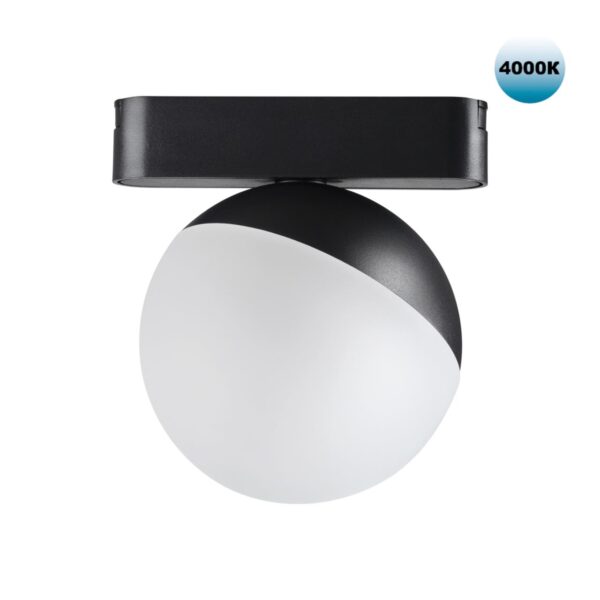 c01e7540a892895d1412b3458162c7e7 359096 SHINO NT23 052 черный Трековый светильник для низков. шинопровода IP20 LED 4000K 10W 48V 800Лм SMAL