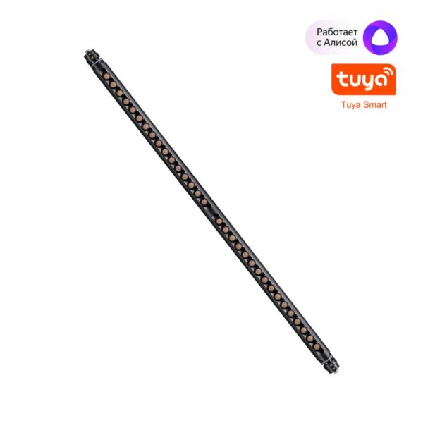 c1be9b25b9cd9849741ff516a4822da2 359367 KONST NT24 032 черный Светильник диммир. со сменой цв. температ. (управл. — пульт ДУ или прилож. Smart Life) IP20 LED 16W 48V 3000-6000К GLAT