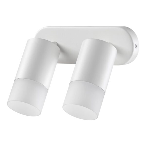 c99f39021e023a0cee88fe41373f1613 370738 OVER NT21 420 белый Светильник накладной IP20 GU10 9W 235V FLAX