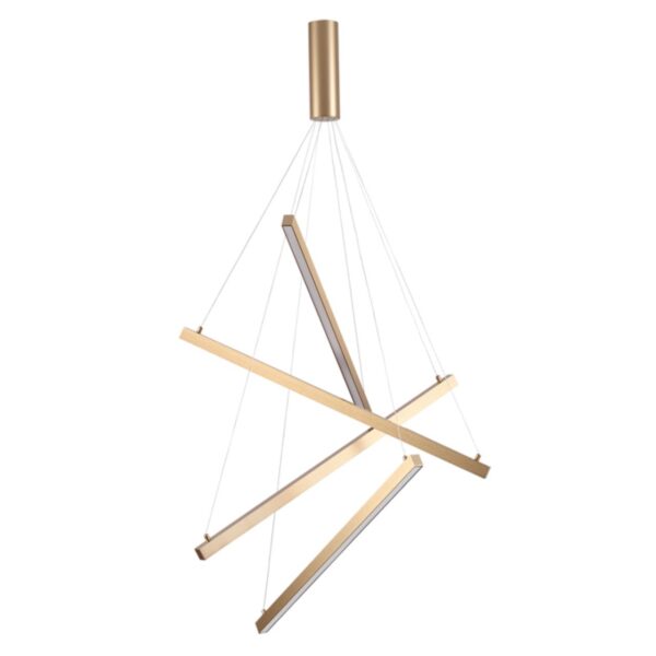 cf3f207771788a928e1222dca7e2ba13 3860/48L L-VISION ODL19 325 золото Подвесной светильник LED 48W 2700Лм 3000К 220V COMETA