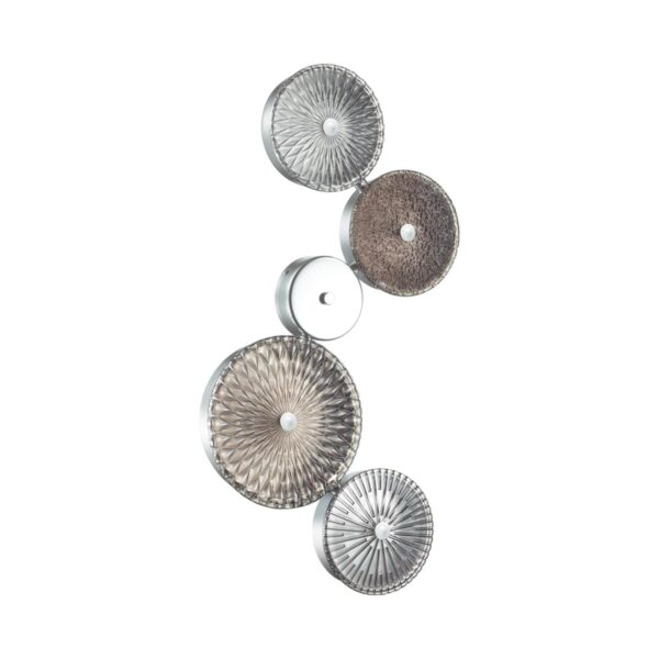 d44a5080d47ca9fc7357c8262d545088 5416/26WL L-VISION ODL_EX23 155 хром/разноцветный металл/стекло Бра LED 26W 4000K CARAMELLA