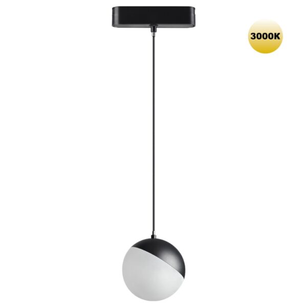 d5f2b47e4a1e64b72bdf6ed7426d83bd 359260 SHINO NT23 052 черный Трековый светильник для низковольтного шинопровода IP20 LED 10W 48V 800Лм 3000К SMAL