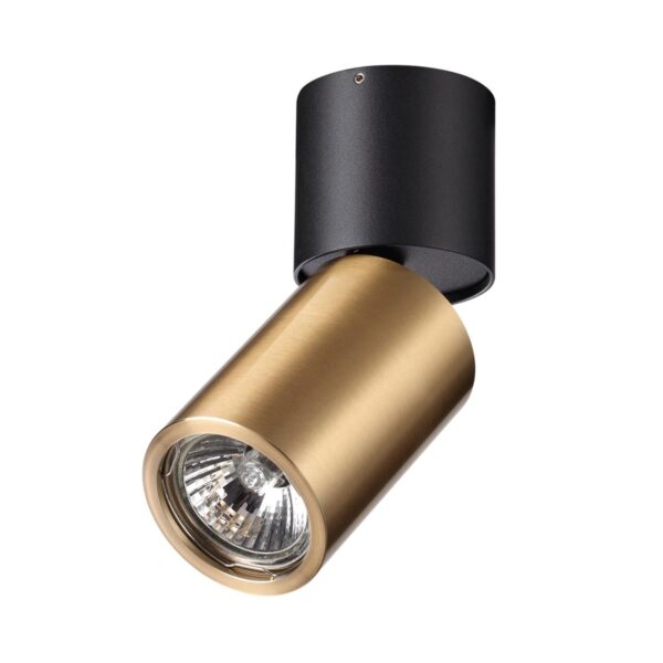 ddd1c60a06a7455a734dbb33660f93c8 4280/1С HIGHTECH ODL22 343 черный с античной бронзой Потолочный светильник IP20 GU10 50W DUETTA