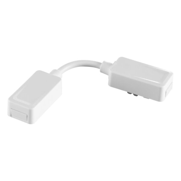 e01075c7b7f64a6bff97486d58cffe3a 135224 SHINO NT23 045 белый Гибкий соединитель-токопровод для низковольтного шинопровода встраиваемого в ГКЛ и натяжной потолок IP20 48V SMAL