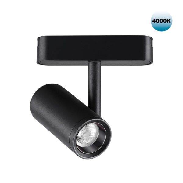 e2a5d4e64c47433c8d965d1714ed3d4d 359104 SHINO NT23 050 черный Трековый светильник для низков. шинопровода IP20 LED 4000K 8W 48V 680Лм SMAL