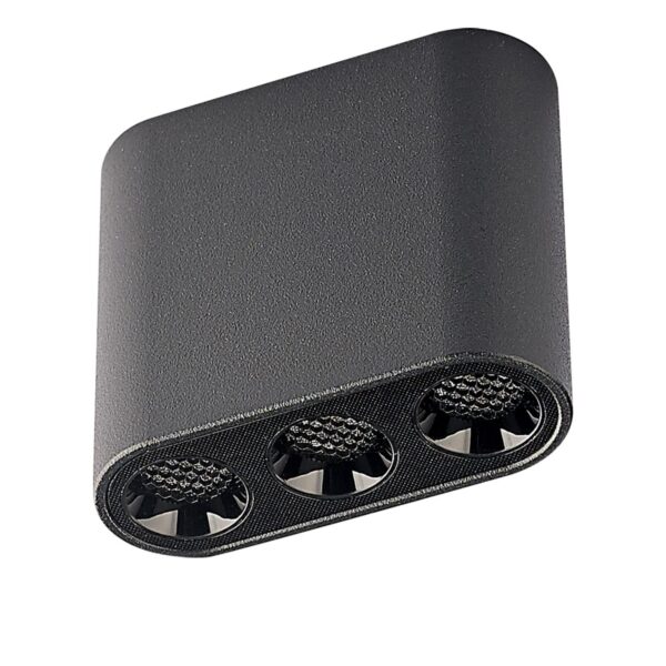 e4e890dbfbfba79ccb0127c2ed961879 7092/8CL HIGHTECH ODL25 399 Потолочный светильник черный/металл/акрил IP20 LED 8W 3000K 220V SMALL