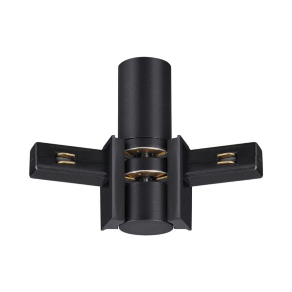 e644a2ecd47e9a935fb5dcdc86f4ed21 135249 SHINO NT24 116 черный Соединитель с токопроводом гибкий угловой «L» IP20 48V FLUM