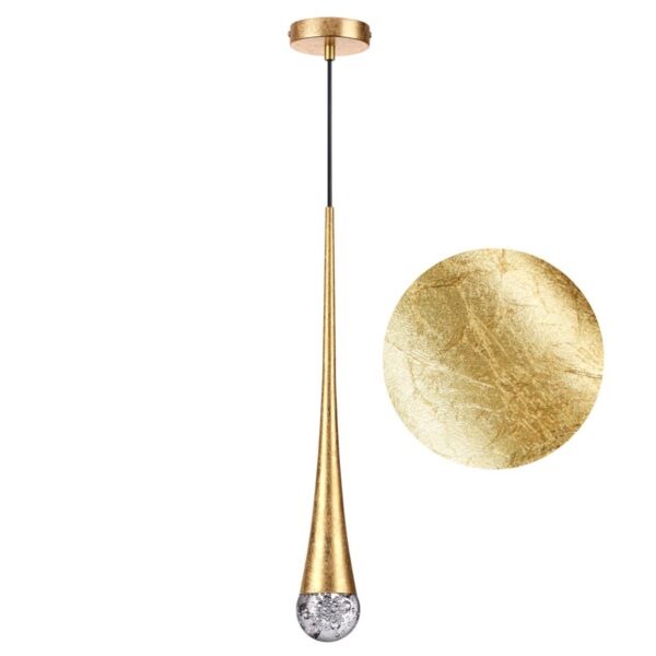 eaef75bda4fc12340041f49864b9a307 4278/1 L-VISION ODL21 341 прозрачн/золот фольг-ние Подвесной светильник IP20 GU10 LED max 6W GOTA