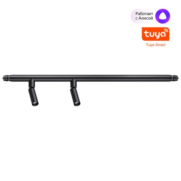 ec49d78c819234743609441e9194fcb4 359374 KONST NT24 036 черный Светильник диммир. со сменой цв. температ. (управл. — пульт ДУ или прилож. Smart Life) IP20 LED 10W 48V 3000-6000К GLAT