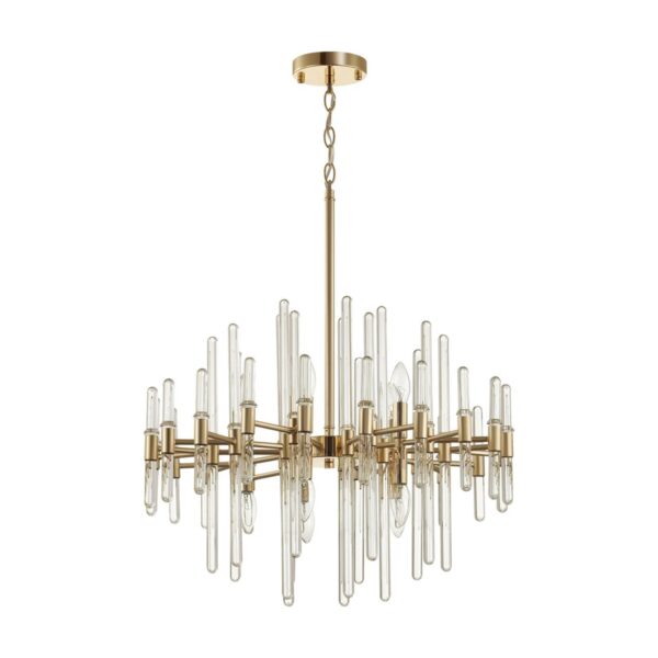 eef9360b7dddcb704bbab64a17cc2e84 4988/10 HALL ODL22 661 золотой/стекло Люстра E14 10*40W STIKA