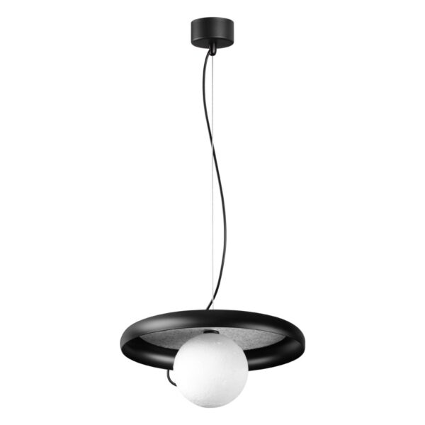 f2c93b664c41edde34340b1d18bb8e44 370975 OVER NT24 280 черный Светильник подвесной, длина провода 2м IP20 G9 7W 220V FELTO