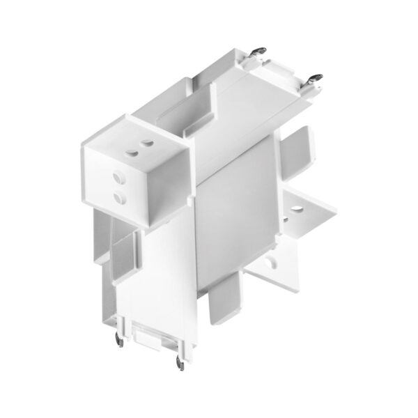 f5161676c6de620546f8f384ec94a43e 135283 SHINO NT24 174 белый Соединитель «Г» токопроводящий для шинопровода в ГКЛ (для арт.135198; 135200) IP20 48V SMAL