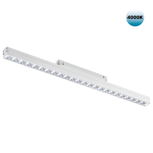 f8228c6bc01f4cce77609c488b81eecb 358419 SHINO NT20 152 белый Трековый светильник для низков. шинопровода IP20 LED 4000K 24W 48V FLUM