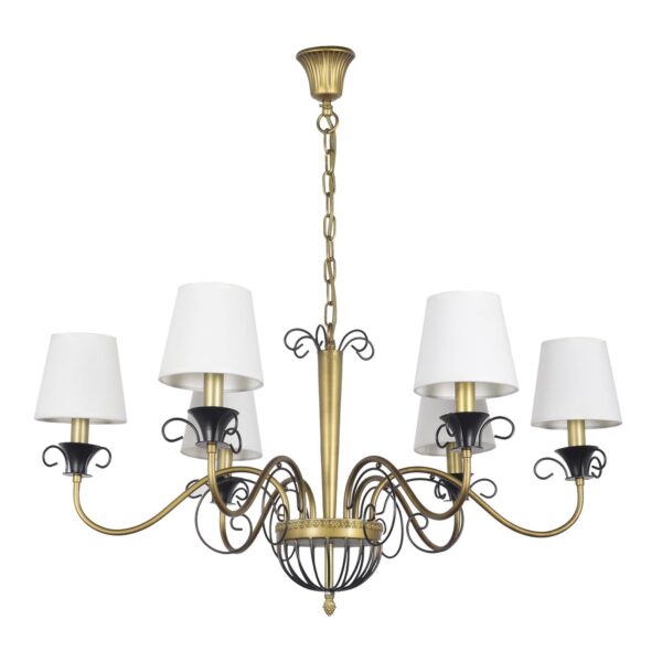 Подвесная люстра Arti Lampadari Lenola E 1.1.6 AG Подвесная люстра Arti Lampadari Lenola E 1.1.6 AG