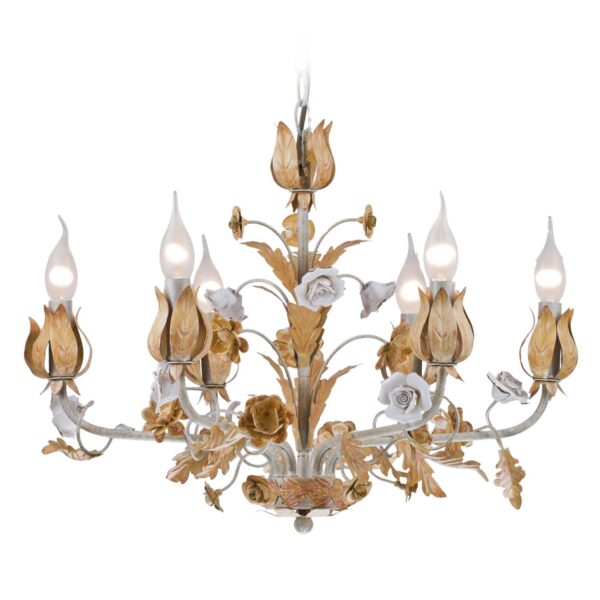 Подвесная люстра Arti Lampadari Contrada E 1.1.6 WO Подвесная люстра Arti Lampadari Contrada E 1.1.6 WO