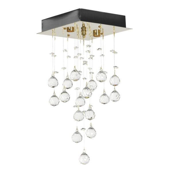 h-1497 Потолочный светильник Arti Lampadari Flusso H 1.4.20.615 G