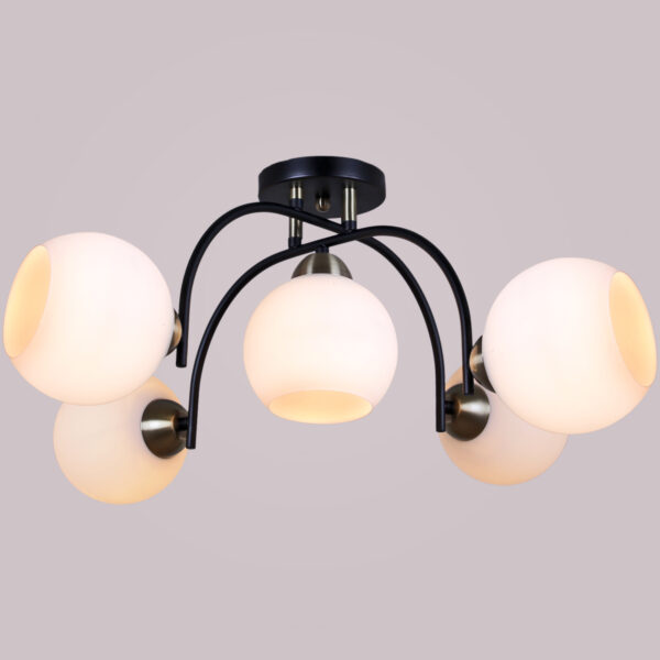 IL0250-5CSQ-79 BK AB светильник потолочный IL0250-5CSQ-79 BK AB светильник потолочный