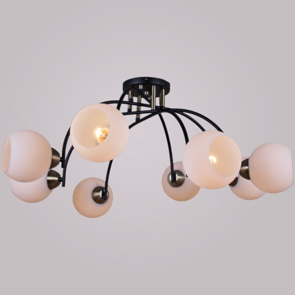 IL0250-8CSQ-79 BK AB светильник потолочный IL0250-8CSQ-79 BK AB светильник потолочный