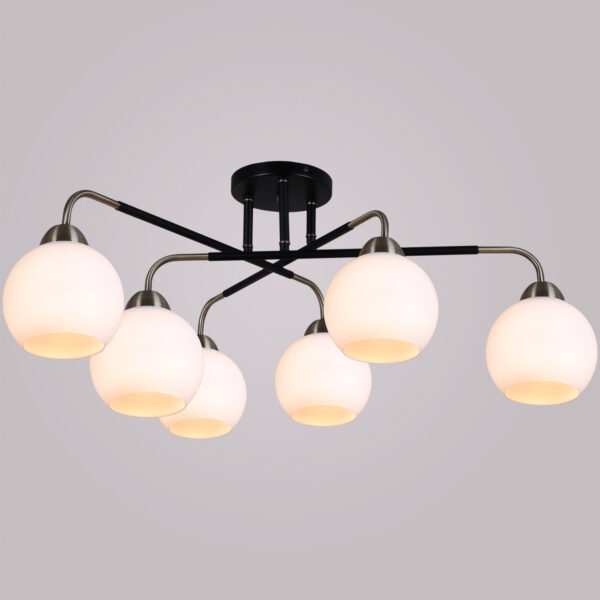 IL0252-6CSQ-79 BK AB светильник потолочный IL0252-6CSQ-79 BK AB светильник потолочный