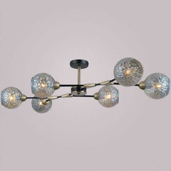 IL0253-6CSQ-79 BK AB светильник потолочный IL0253-6CSQ-79 BK AB светильник потолочный