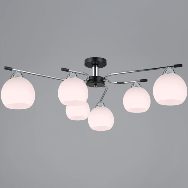 IL0638-6CSQ-24 CR BK LIBRA светильник потолочный IL0638-6CSQ-24 CR BK LIBRA светильник потолочный