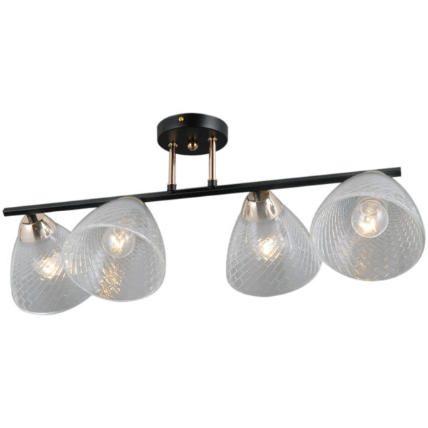 IL0739-4CSQ-24 BK FGD ARIES светильник потолочный IL0739-4CSQ-24 BK FGD ARIES светильник потолочный