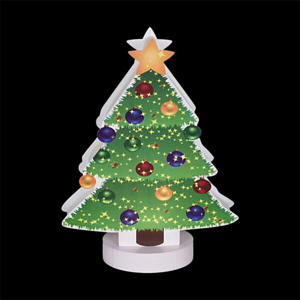 008_f 008-F декоративный светодиодный светильник H-23 см L-16,5 см, от батареек АА 2шт (не в компл.)