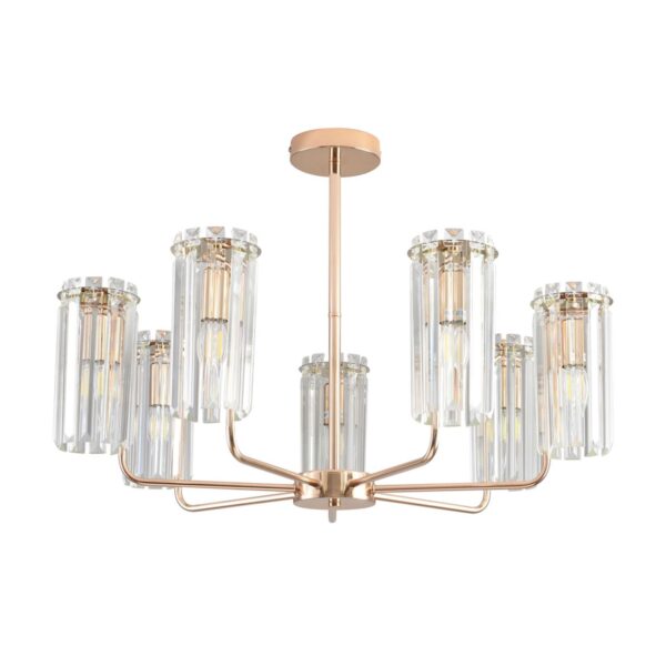 088013e1d0a7cd565ce3f029ecdc58ab 8347/7 CLASSI LN26 155 золото/прозрачный, металл/хрусталь Люстра потолочная E14 7*40W 220V FAVLA