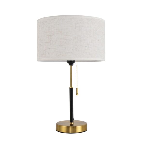 26a9e4882bc25e8e475cf0083c836f74 8358/1T CLASSI медь/черный/белый, металл/текстиль Настольная лампа E27 60W 220V IRISA