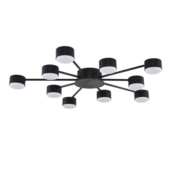 34a47d4e910080d7fb6886d7aadbd0a3 8344/10C COMFI черный, металл Люстра GX53 LED 10*7W 220V TORINA