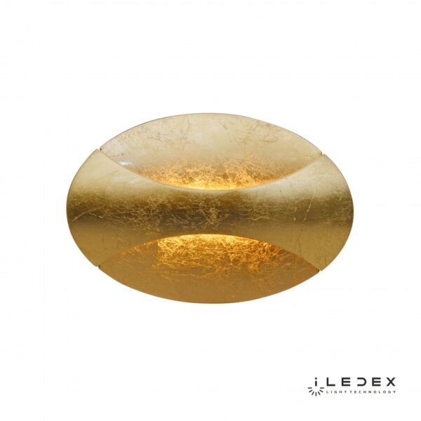 3652.970 Настенный светильник iLedex Flux ZD7151-6W 3000K gold foil