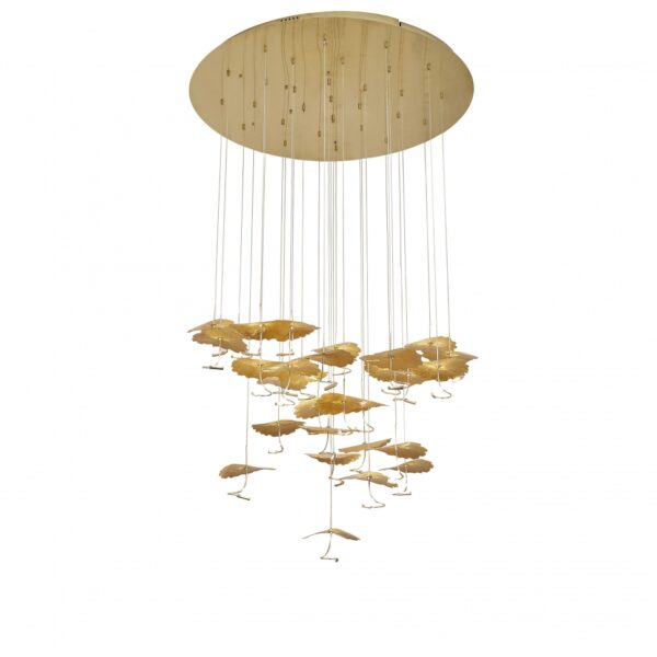 6765.970 Светильник подвесной iLedex Lotus 8827P-19 BRASS