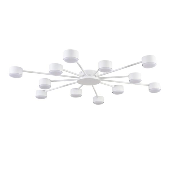 8f911818ad279d55b97cee1701d700bc 8343/12C COMFI белый, металл Люстра GX53 LED 12*7W 220V TORINA