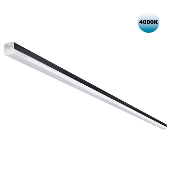 9730d89abc744888544300ccfc1944c4 359828 OVER NT25 000 черный Светильник линейный, в комплекте прямой соединитель, крепёжные планки, сетевой кабель 2м IP20 LED 68W 4000К 100-265V BITS