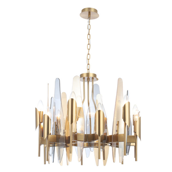CASA_SP-PL12_BRASS Люстра Crystal Lux CASA SP-PL12 BRASS