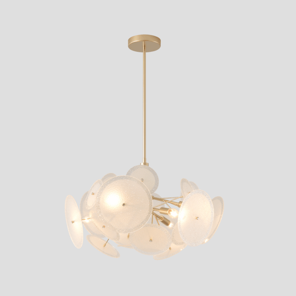 DANDELION_SP6_GOLD-28129 Люстра Crystal Lux DANDELION SP6 GOLD