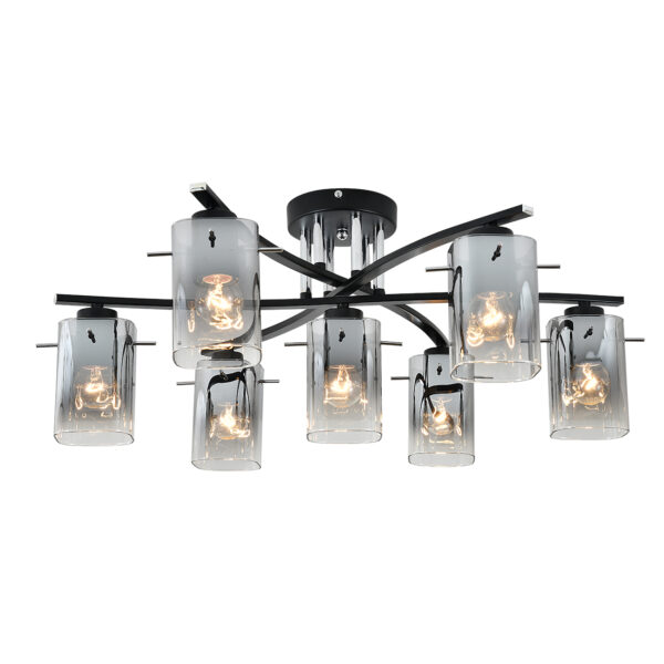 l116550 Escada 1101/7P E27*40W Black