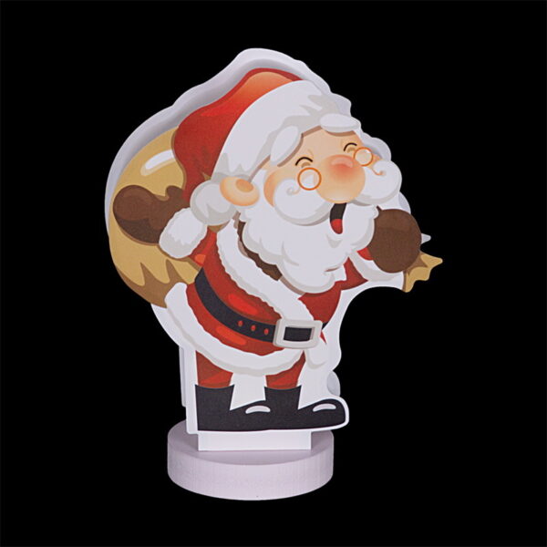 006_f 006-F декоративный светодиодный светильник H-23 см L-16,5 см, от батареек АА 2шт (не в компл.)