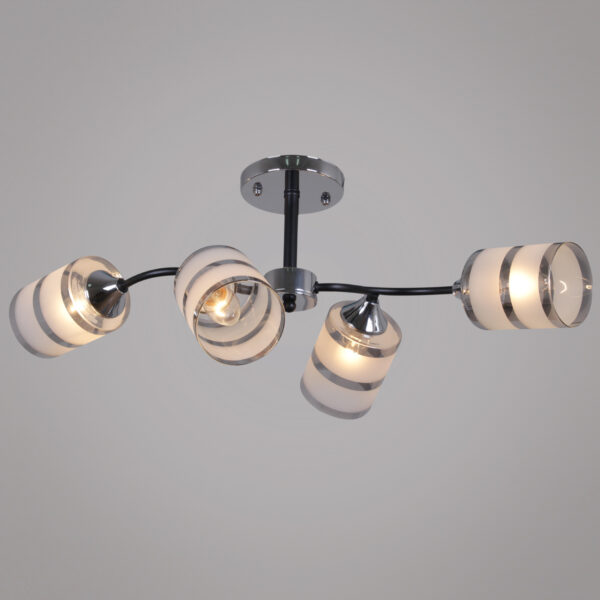 1432146_1 45360-0.3-04 BK+CR светильник потолочный