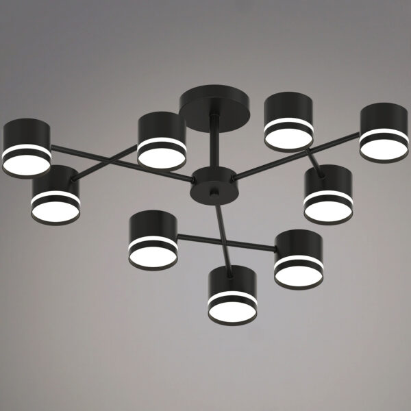 1432924_1 96730-0.3-09 GX53 BK светильник потолочный