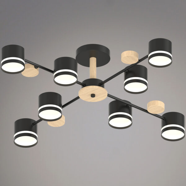 1432939_1 68730-0.3-08 GX53 BK+WOOD светильник потолочный