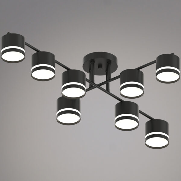 1432951_1 79730-0.3-08 GX53 BK светильник потолочный