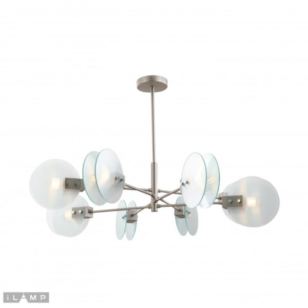 2373.970 Светильник подвесной iLamp Panorama 15598-8 SN+CL