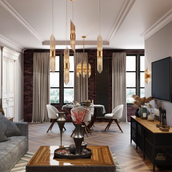 4aaf4a6429ac4595300cdc672fd042e5 4847/2W HALL ODL21 420 золото/металл/стекло Бра G9 2*40W FLAMBI