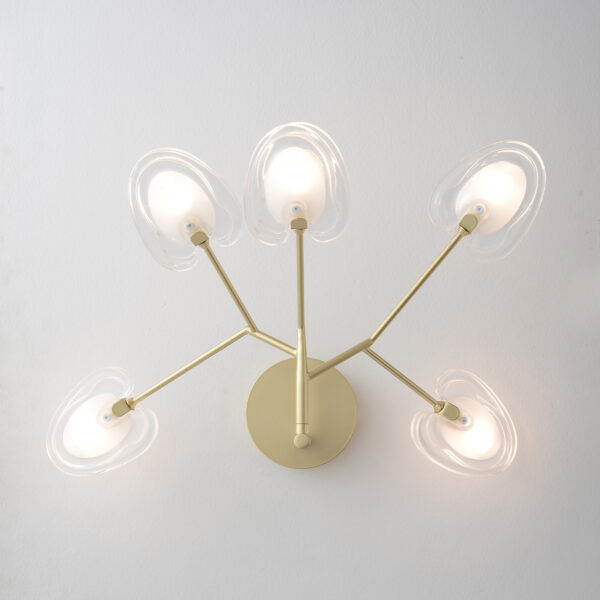 SOLE_AP5_GOLD Бра Crystal Lux SOLE AP5 GOLD